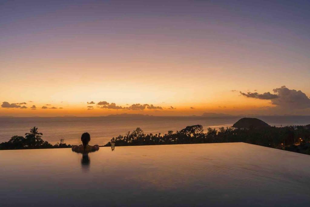 Amphoe Koksamui Villa Soma Samui 3 Bedroom Seaview Sunset Pool Villa מראה חיצוני תמונה