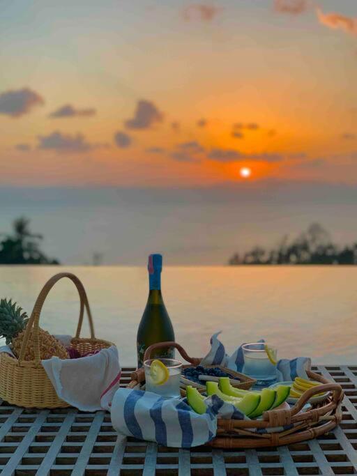 Amphoe Koksamui Villa Soma Samui 3 Bedroom Seaview Sunset Pool Villa מראה חיצוני תמונה
