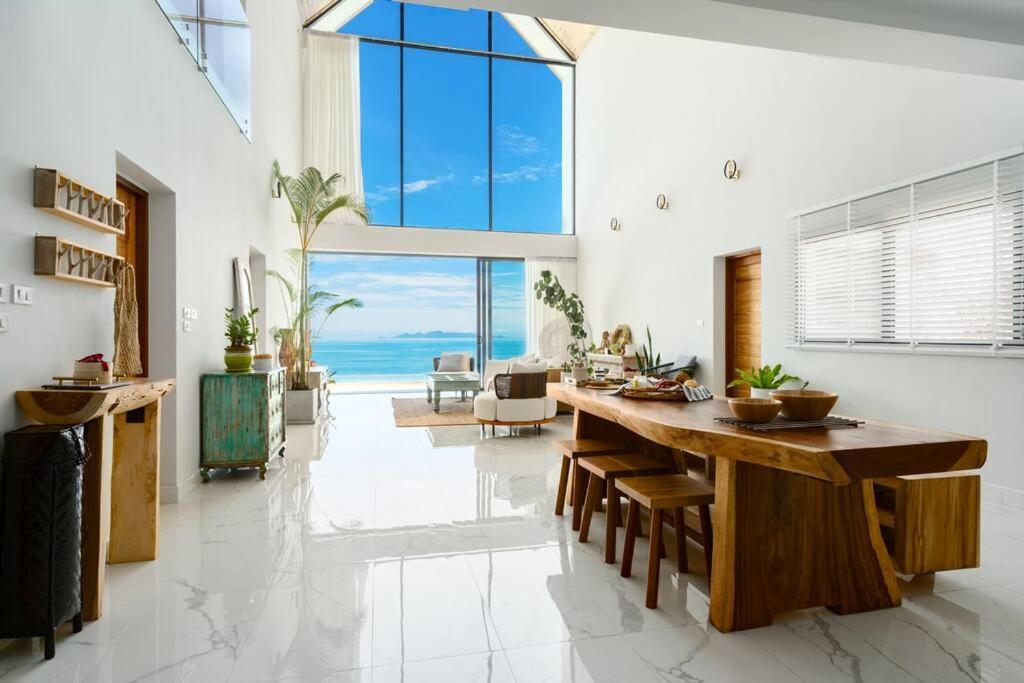Amphoe Koksamui Villa Soma Samui 3 Bedroom Seaview Sunset Pool Villa מראה חיצוני תמונה