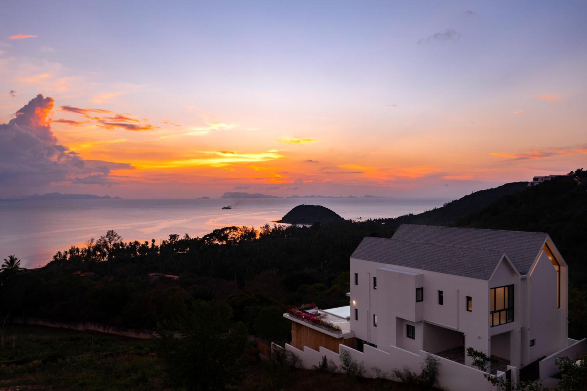Amphoe Koksamui Villa Soma Samui 3 Bedroom Seaview Sunset Pool Villa מראה חיצוני תמונה