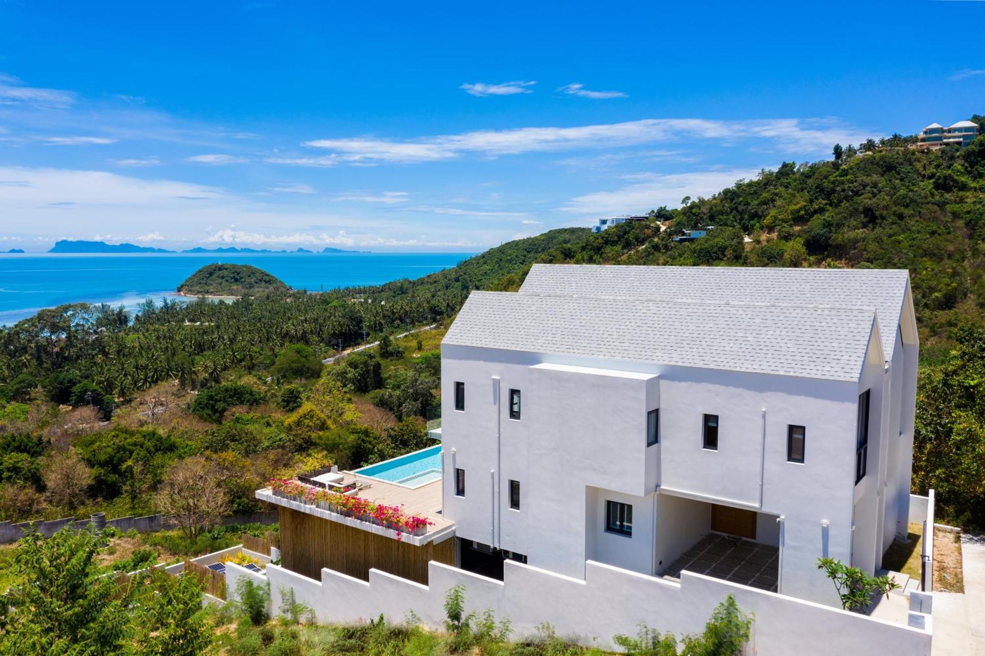 Amphoe Koksamui Villa Soma Samui 3 Bedroom Seaview Sunset Pool Villa מראה חיצוני תמונה