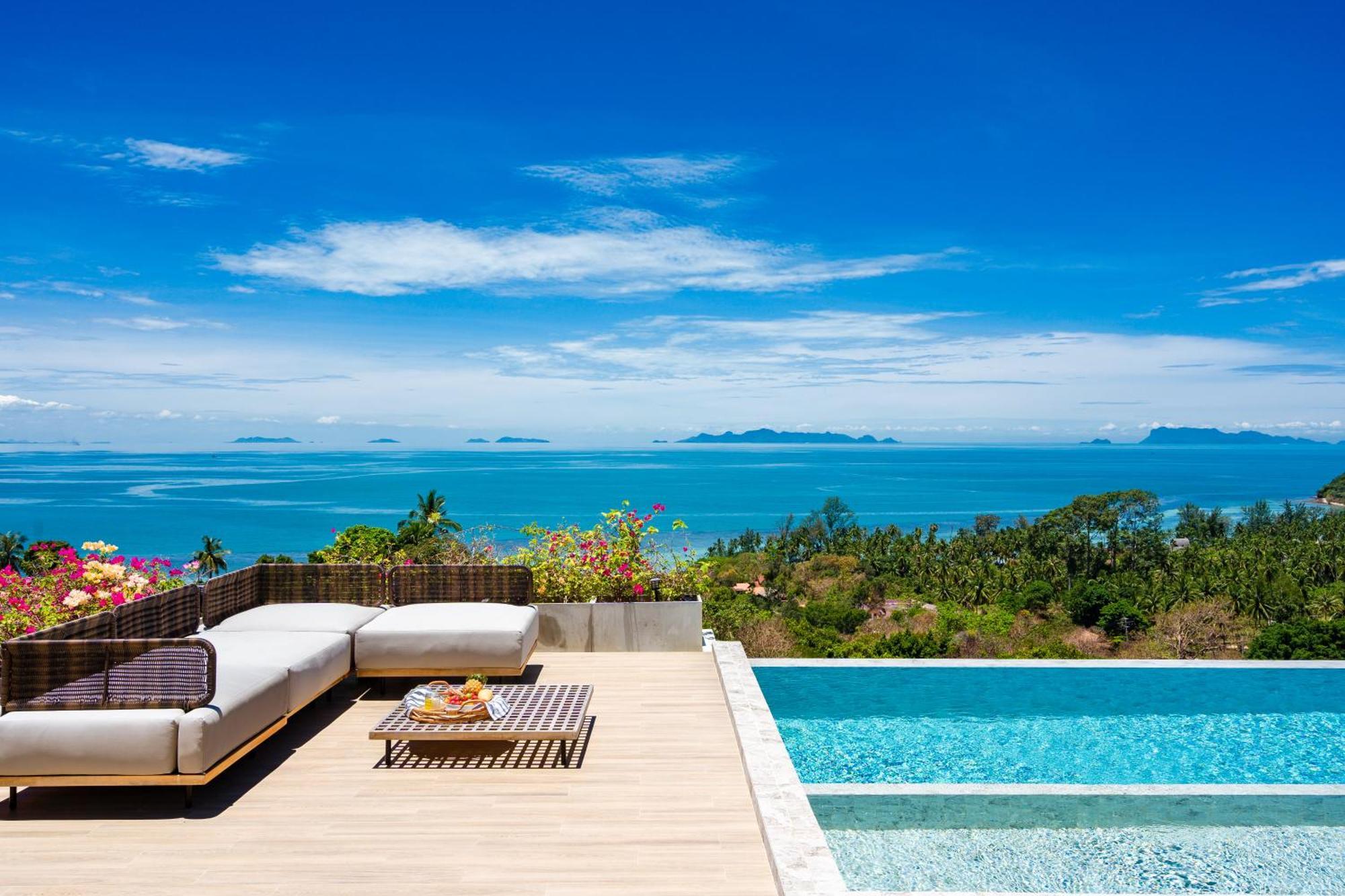 Amphoe Koksamui Villa Soma Samui 3 Bedroom Seaview Sunset Pool Villa מראה חיצוני תמונה