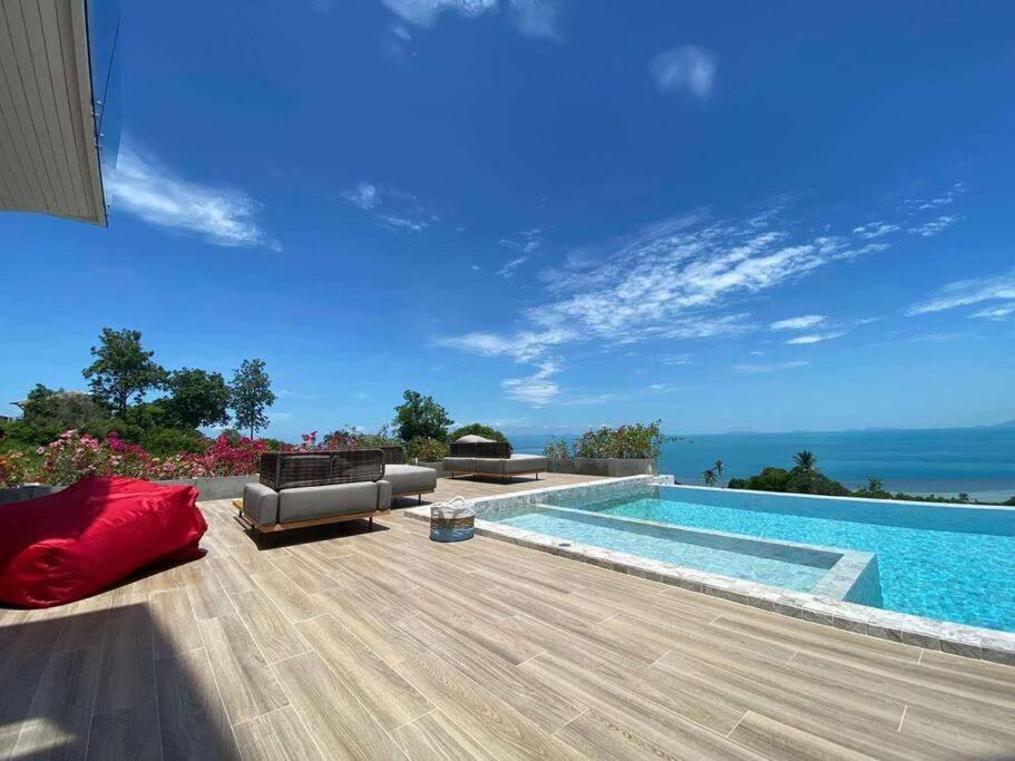 Amphoe Koksamui Villa Soma Samui 3 Bedroom Seaview Sunset Pool Villa מראה חיצוני תמונה