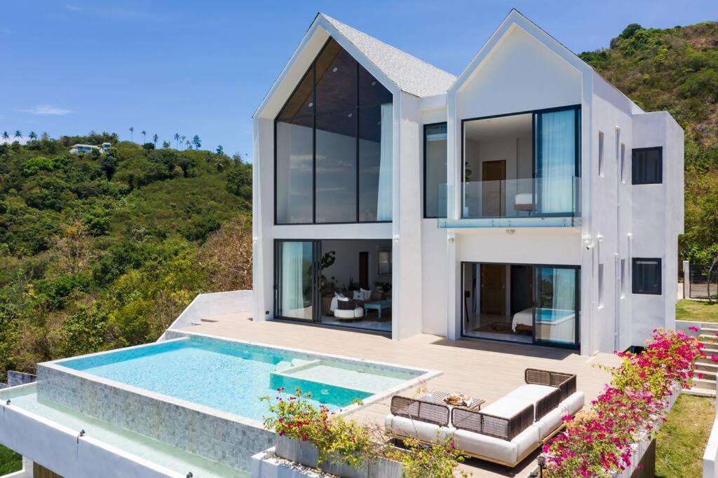 Amphoe Koksamui Villa Soma Samui 3 Bedroom Seaview Sunset Pool Villa מראה חיצוני תמונה